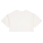 Girls Mini Me White Logo T-Shirt, 1, hi-res