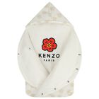 Ivory & Beige Boke Flower Reversible Baby Nest, 1, hi-res