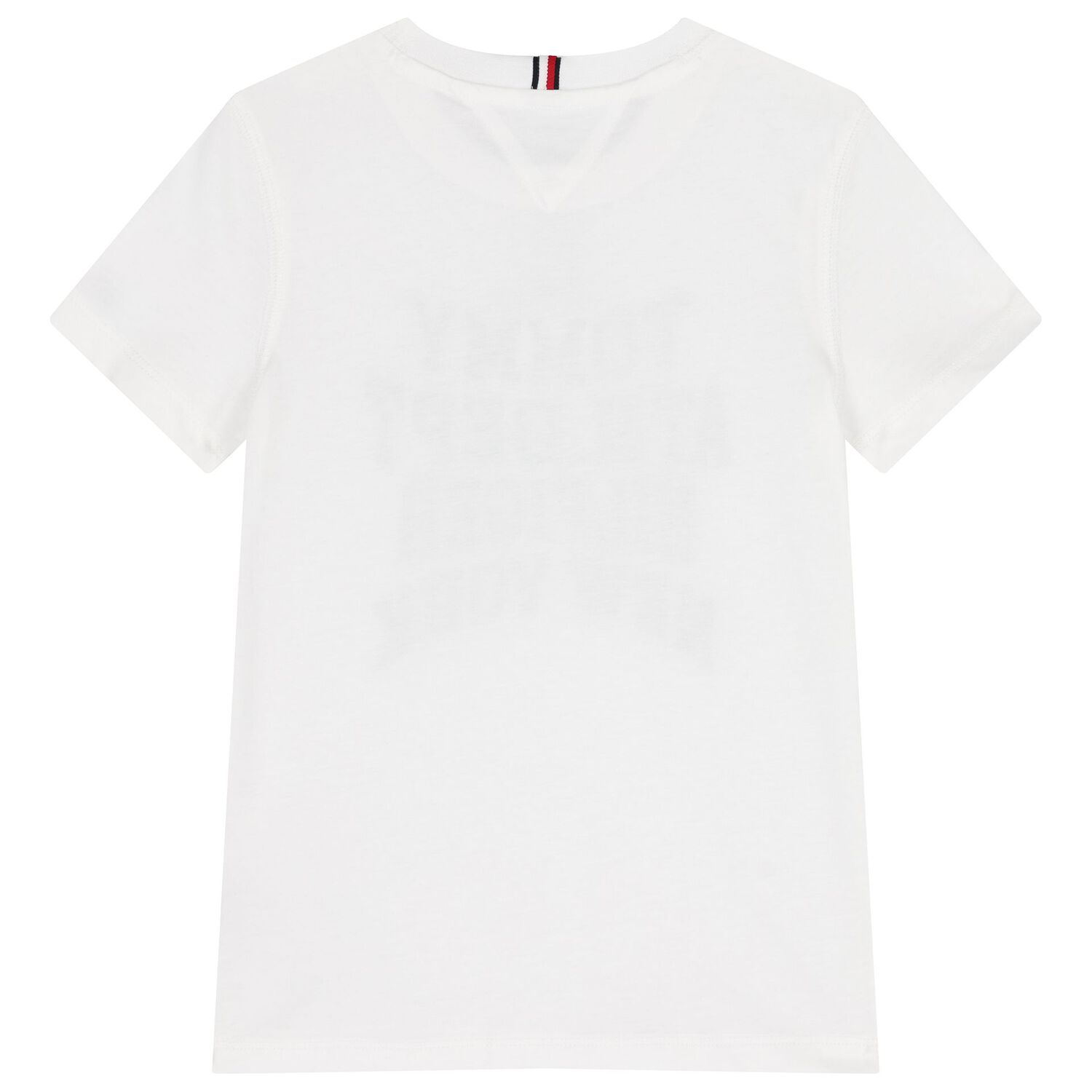 Boys White Logo T-Shirt, 2, hi-res