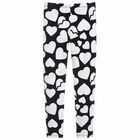 Girls Black & White Printed Leggings, 1, hi-res