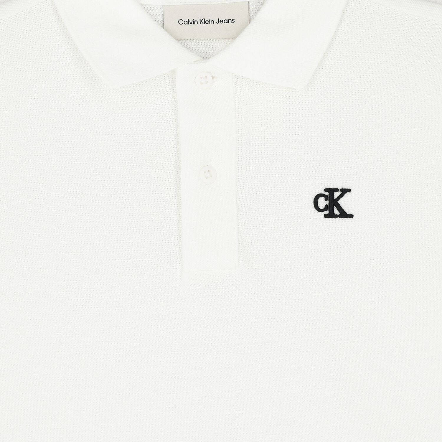 Boys White Logo Polo Shirt, 1, hi-res image number null