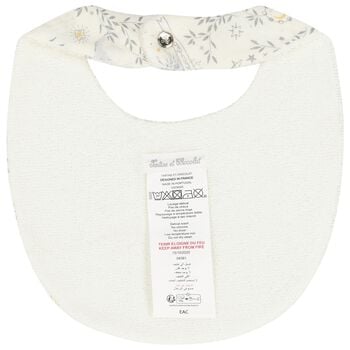 Ivory R&ecirc;ve &eacute;toil&eacute; Baby Bib