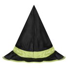 Younger Girls Black Halloween Witch Costume, 1, hi-res