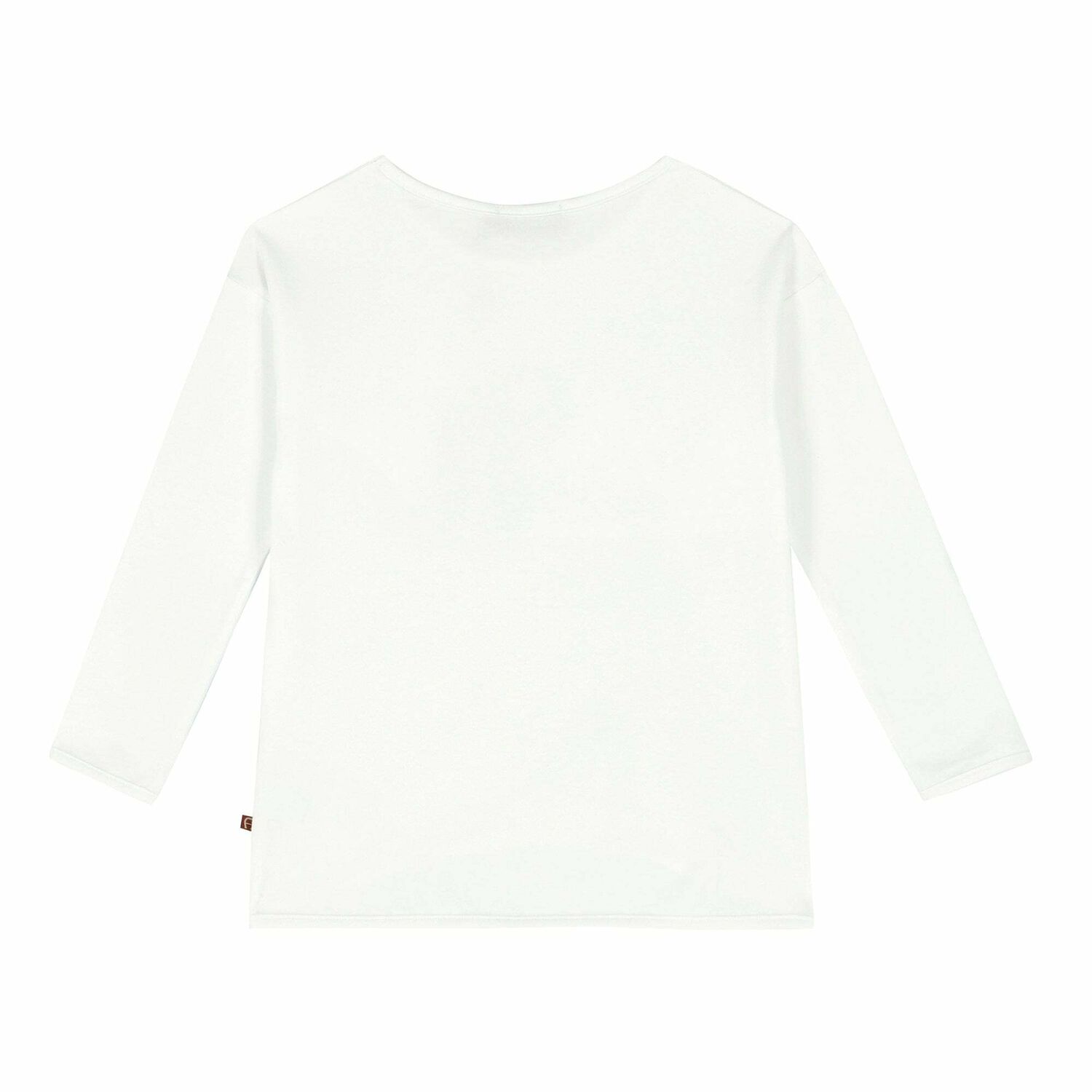 Girls White Logo Top, 1, hi-res image number null