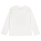 Boys White & Navy Blue Long Sleeve Top ( 2 Pack ), 2, hi-res