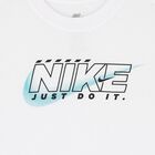 Boys White Logo T-Shirt, 1, hi-res