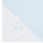 Baby Boys White & Blue Teddy Bear Babygrow Gift Set, 2, hi-res