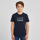 Boys Navy Blue Logo T-Shirt, 5, hi-res
