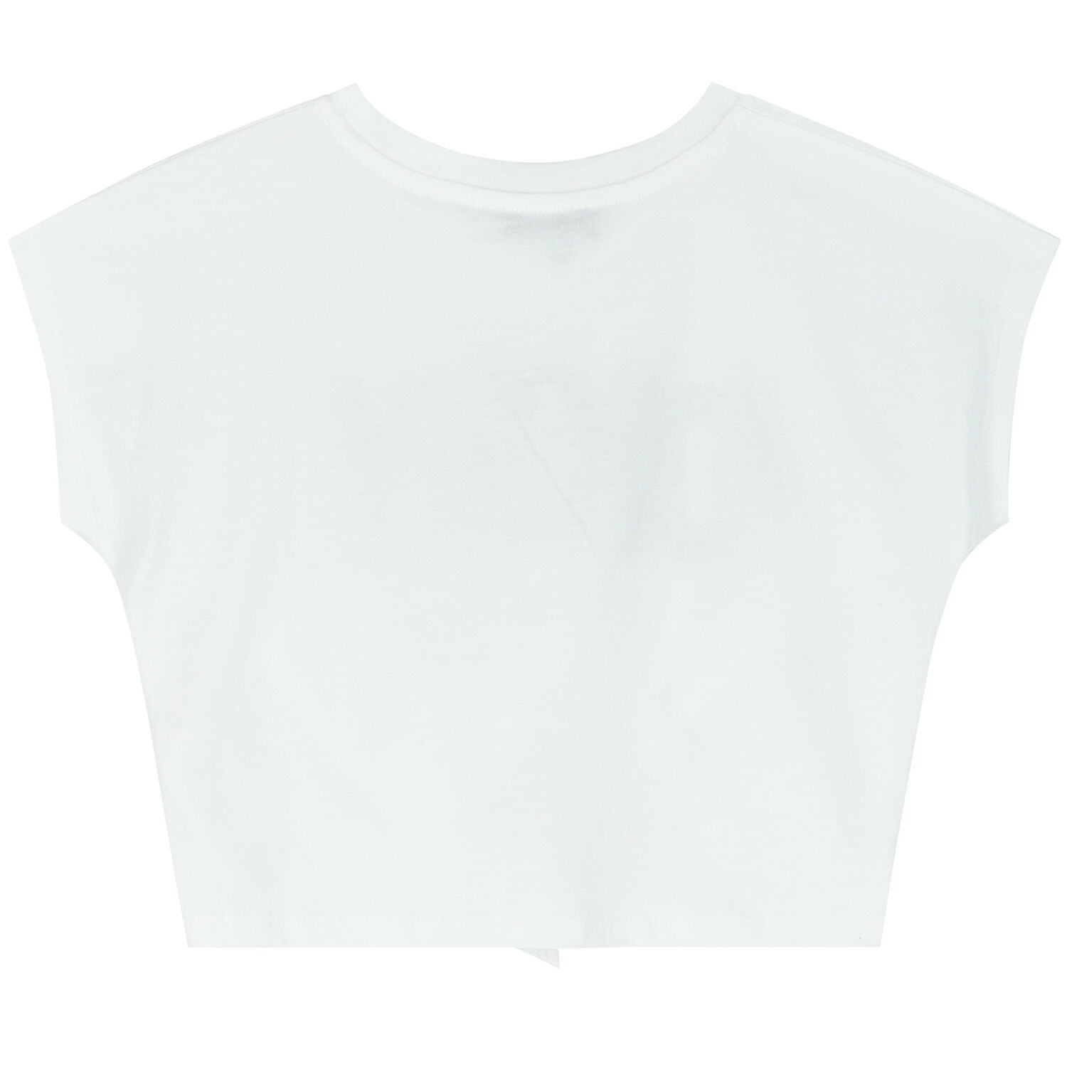 Girls White Logo T-Shirt, 2, hi-res