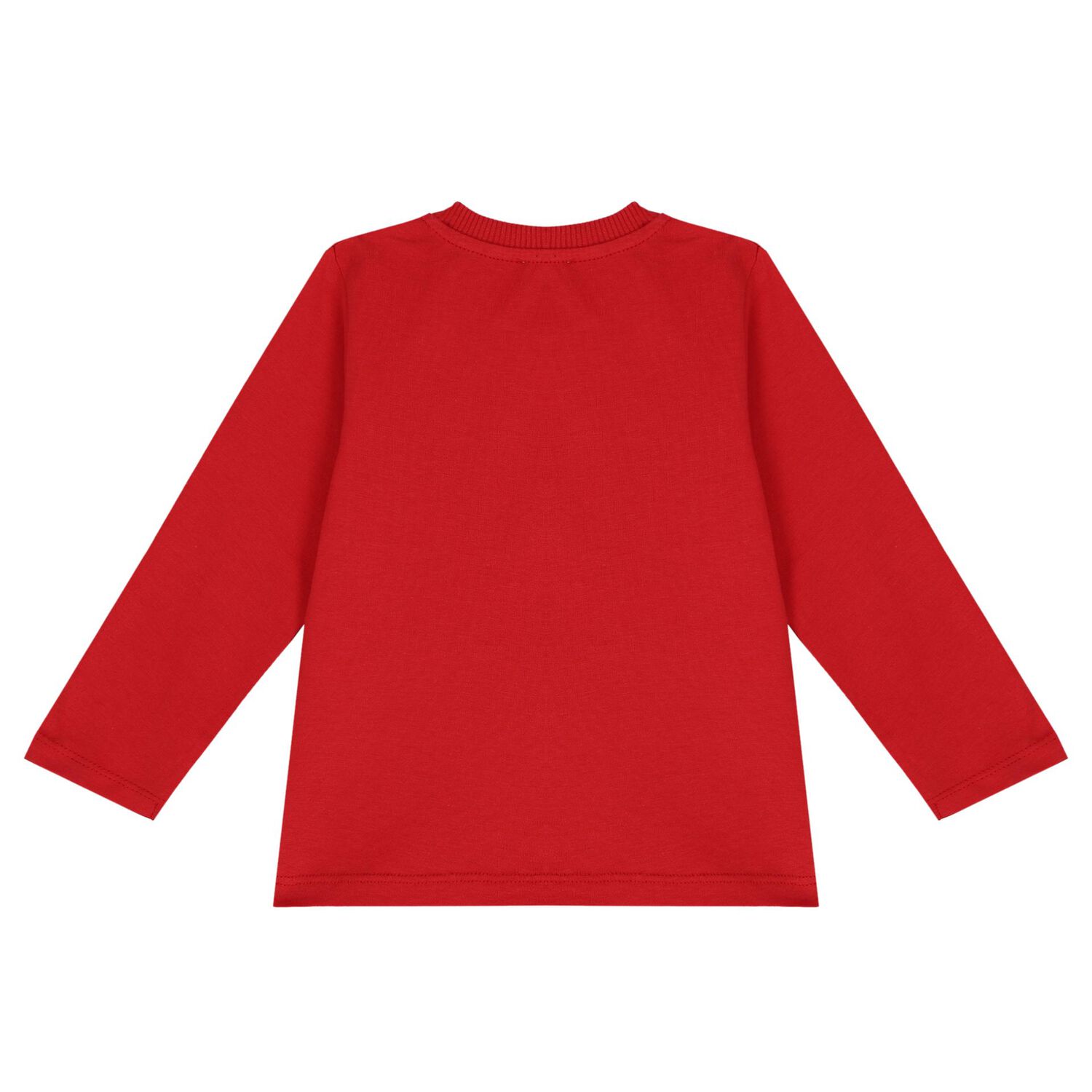 Red Teddy Bear Logo Long Sleeve Top, 5, hi-res image number null