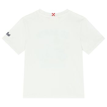 Boys White Vespa T-Shirt