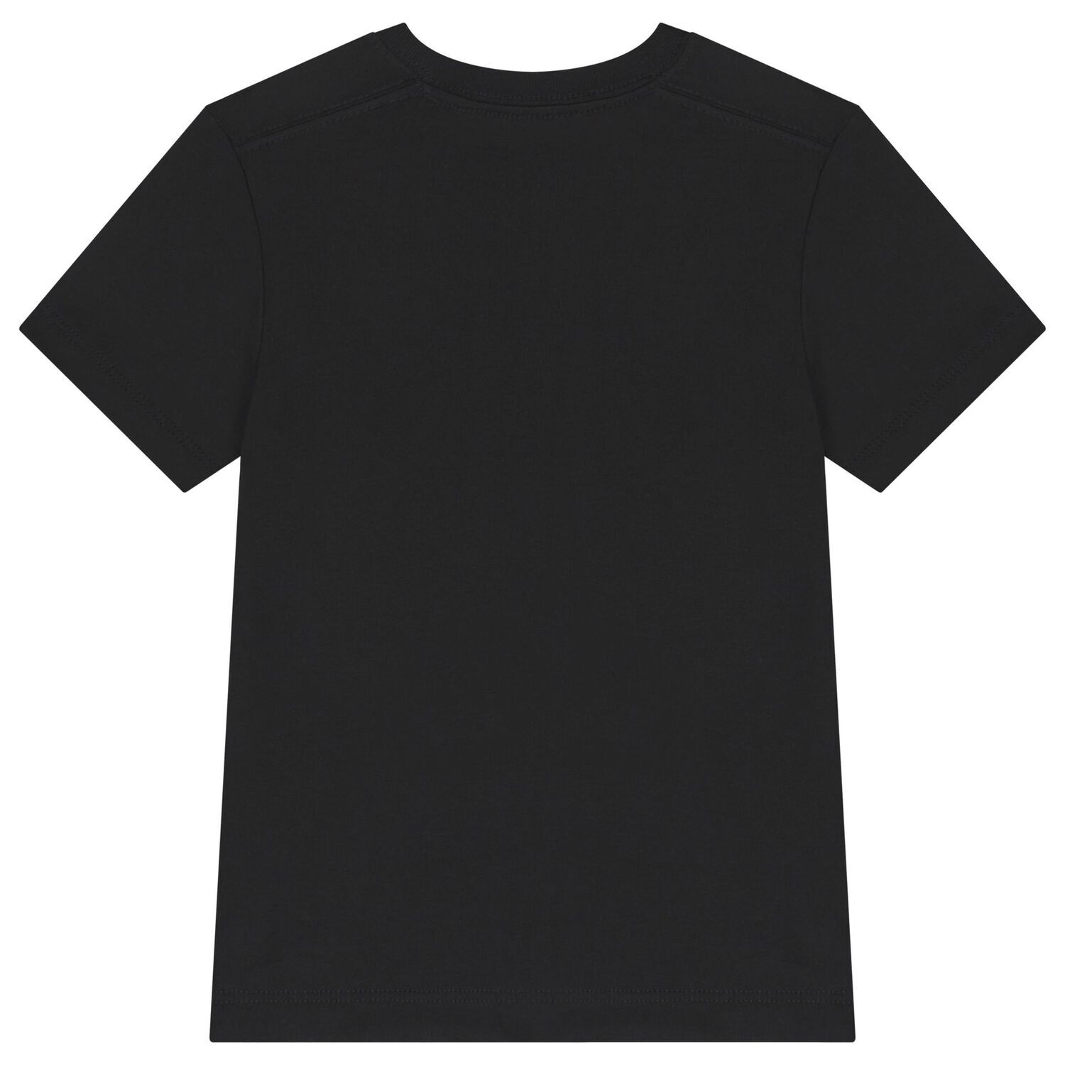 Boys Black Logo T-Shirt, 2, hi-res