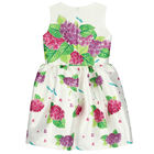 Girls Eirene Floral Print Dress, 1, hi-res