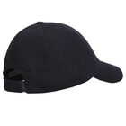 Navy Blue & White Logo Cap, 1, hi-res