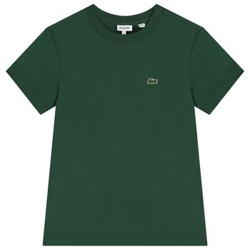 Boys Green Logo T-Shirt