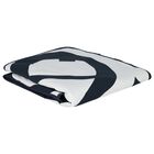 Baby Boys Navy Blue & White Logo Blanket, 3, hi-res