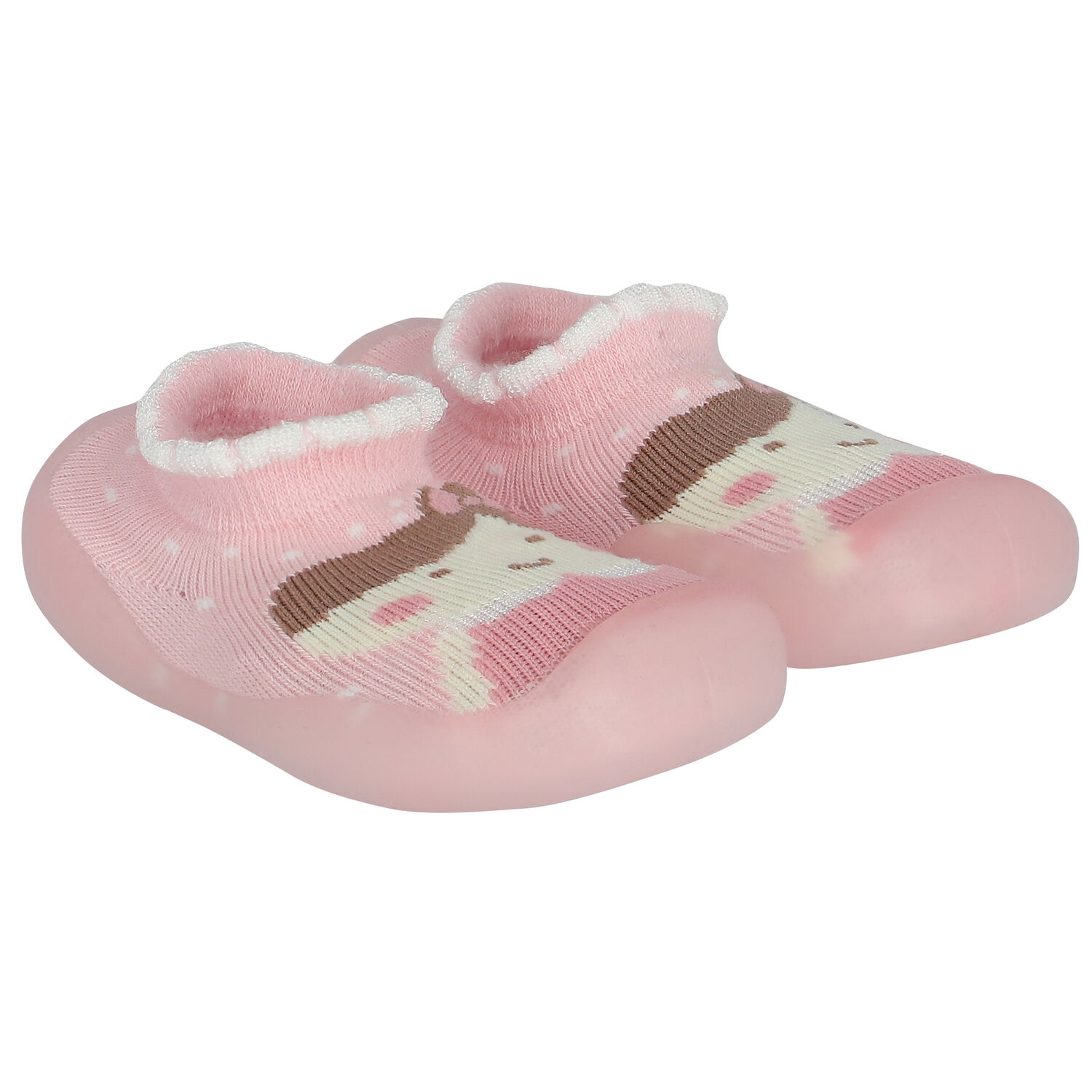Baby Girls Pink Pre Walker Shoes, 1, hi-res