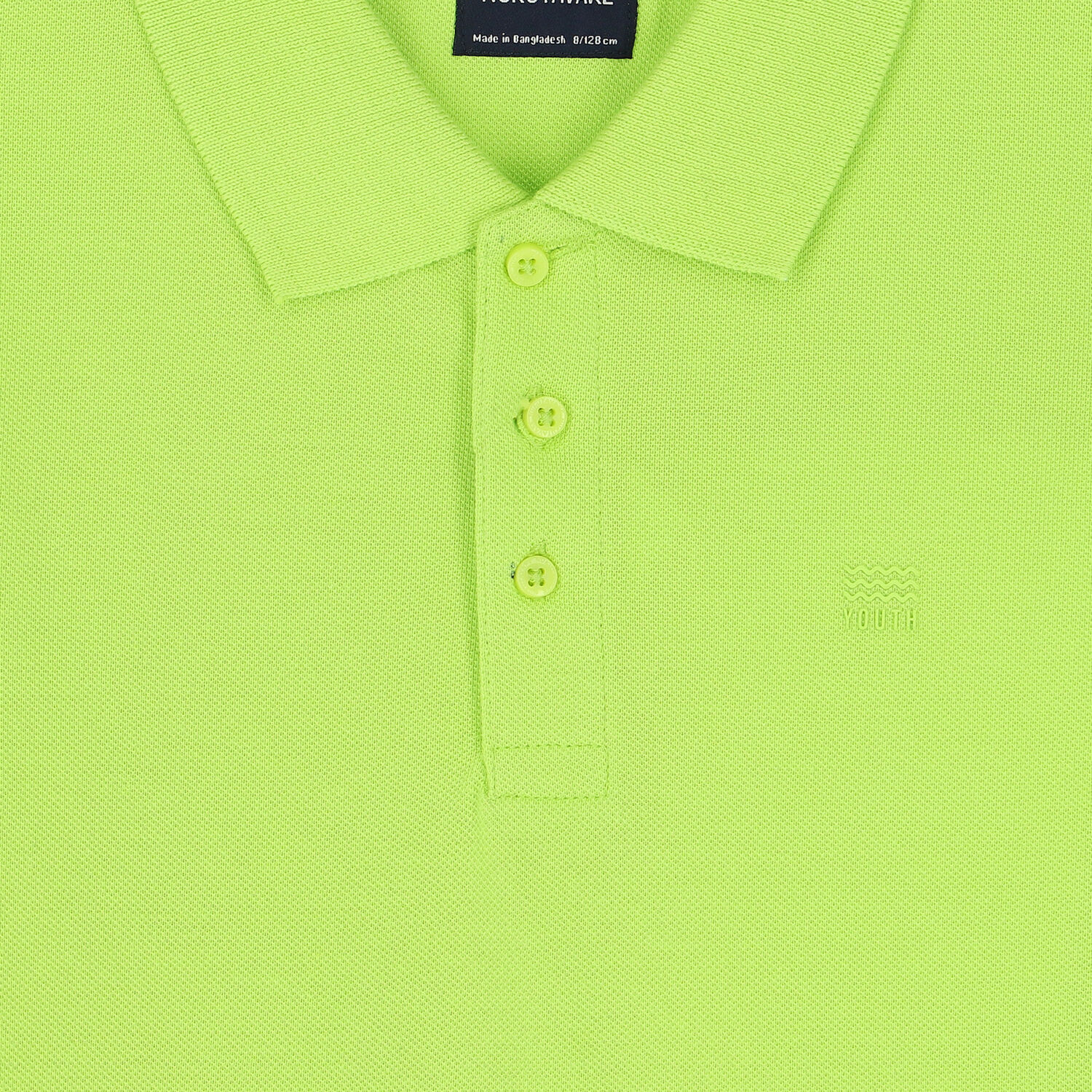 Boys Green Logo Polo Shirt, 1, hi-res