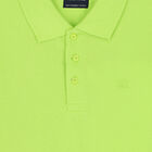 Boys Green Logo Polo Shirt, 1, hi-res