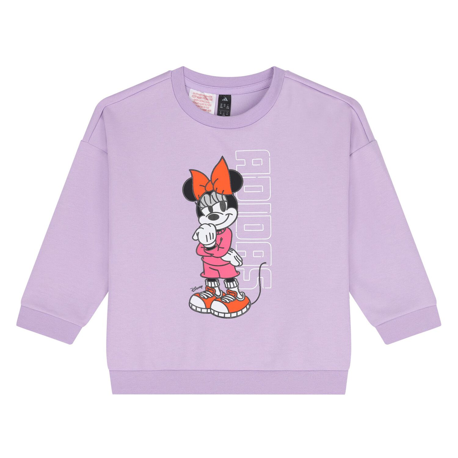 Younger Girls Purple Disney Logo Leggings Set, 1, hi-res