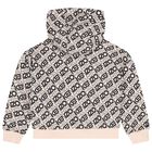 Girls Pink & Black Logo Tracksuit, 1, hi-res