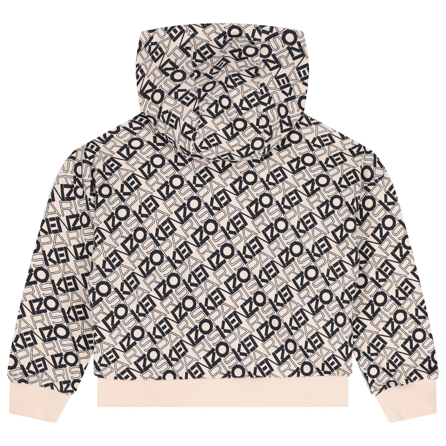 Girls Pink & Black Logo Tracksuit, 1, hi-res