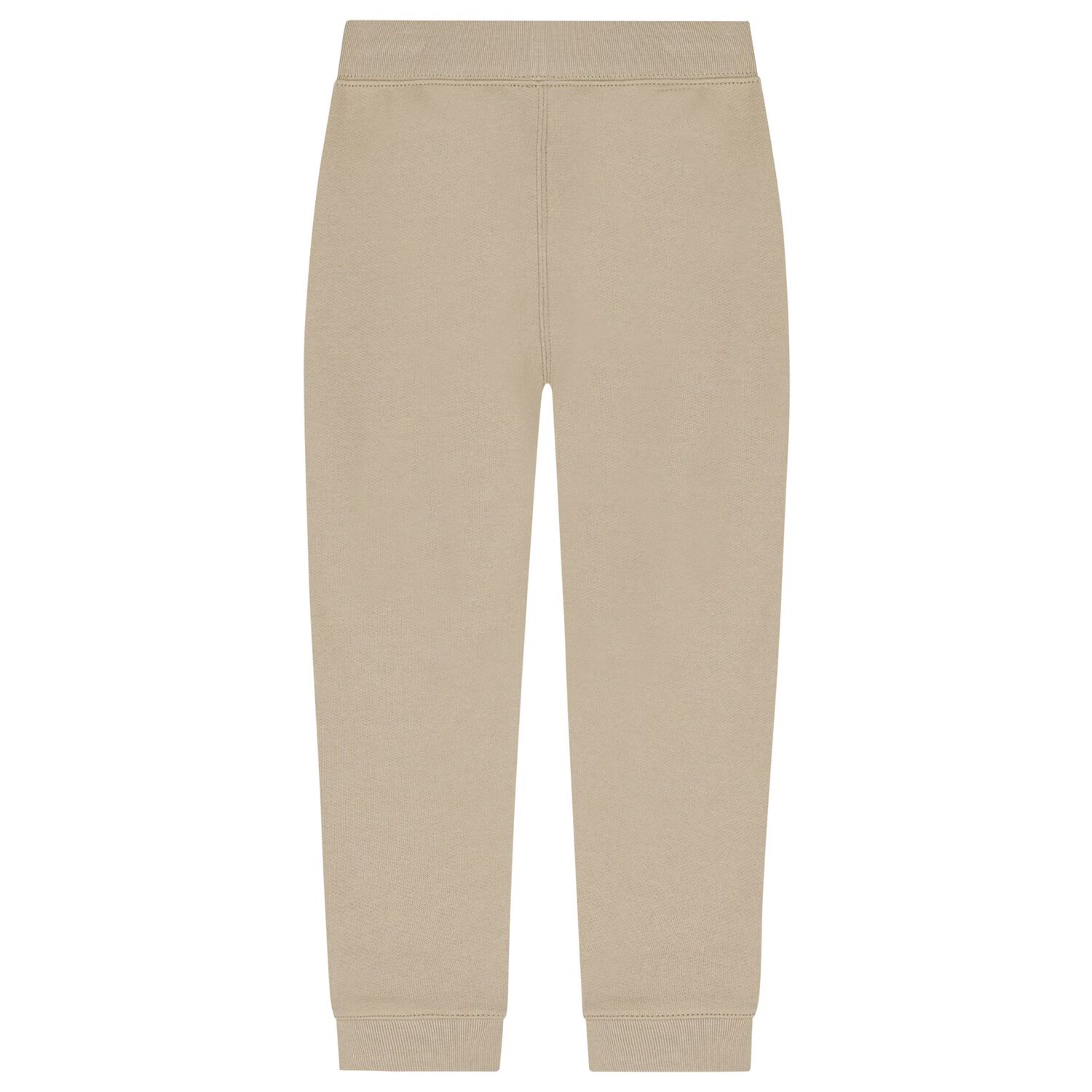 Boys Beige Logo Joggers, 1, hi-res