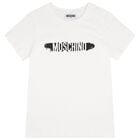White Logo T-Shirt, 4, hi-res