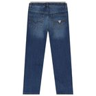 Boys Blue Denim Jeans, 1, hi-res
