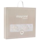 Ivory Floral Baby Blanket, 3, hi-res