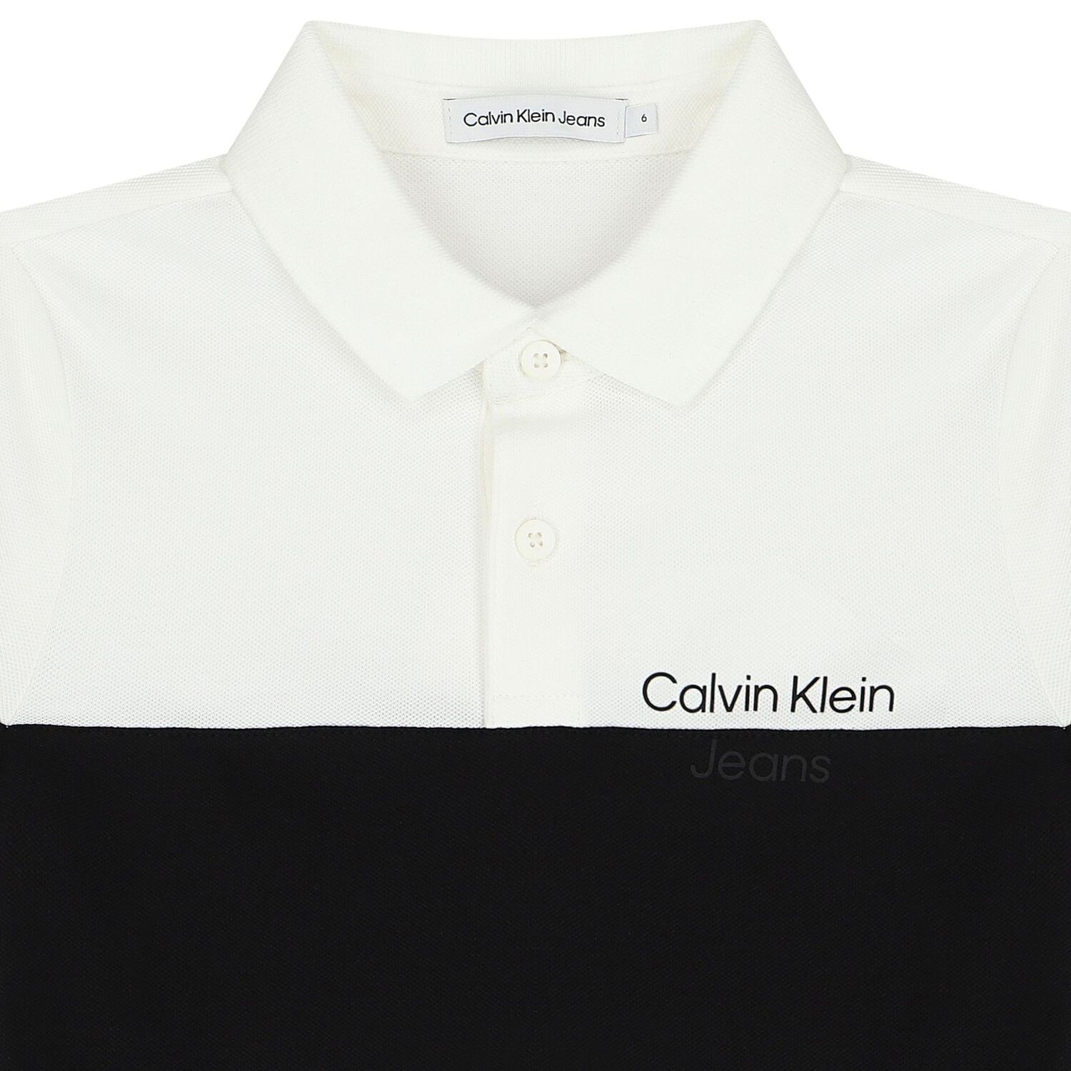 Boys White & Black Logo Polo Shirt, 1, hi-res image number null