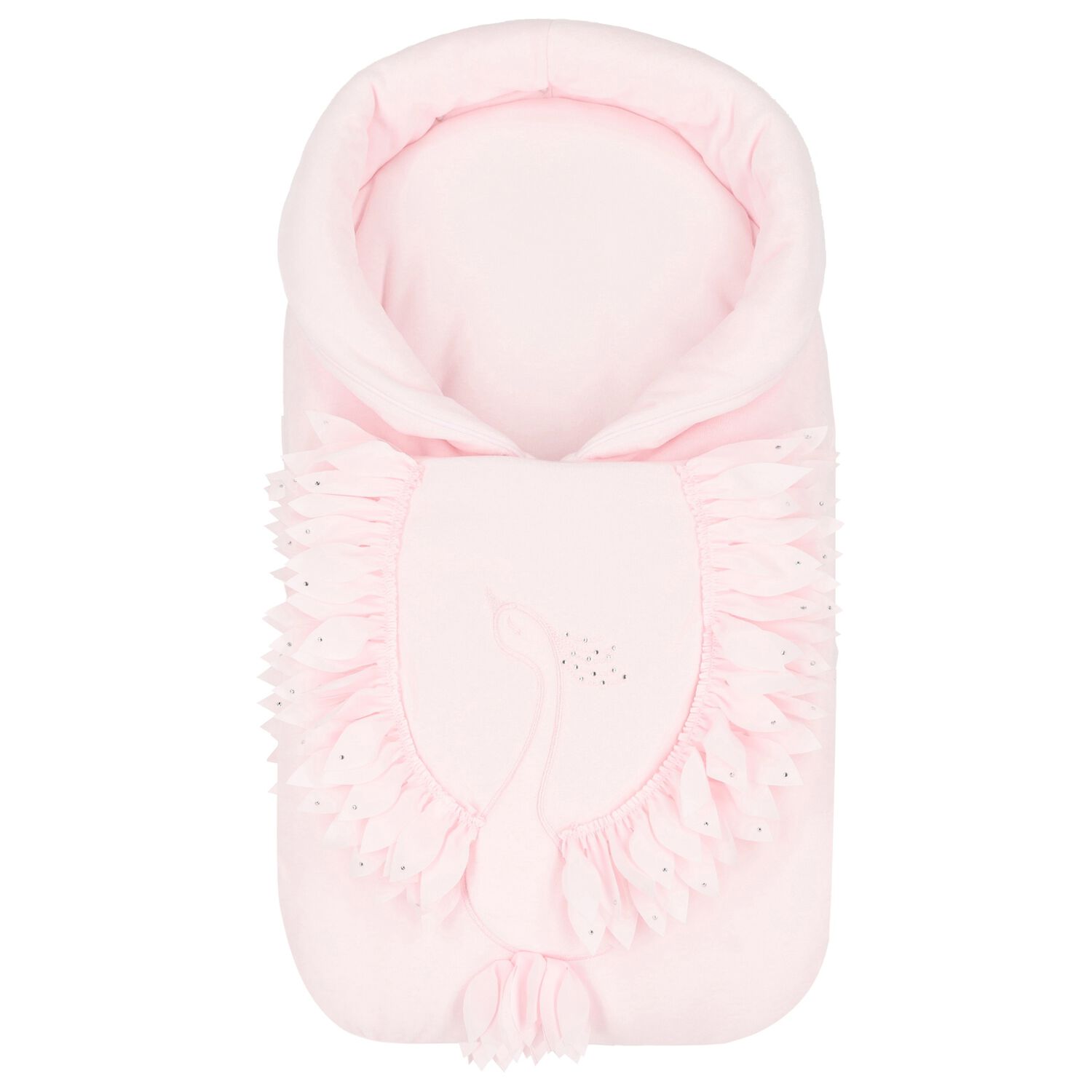 Baby Girls Pink Swan Nest, 1, hi-res image number null