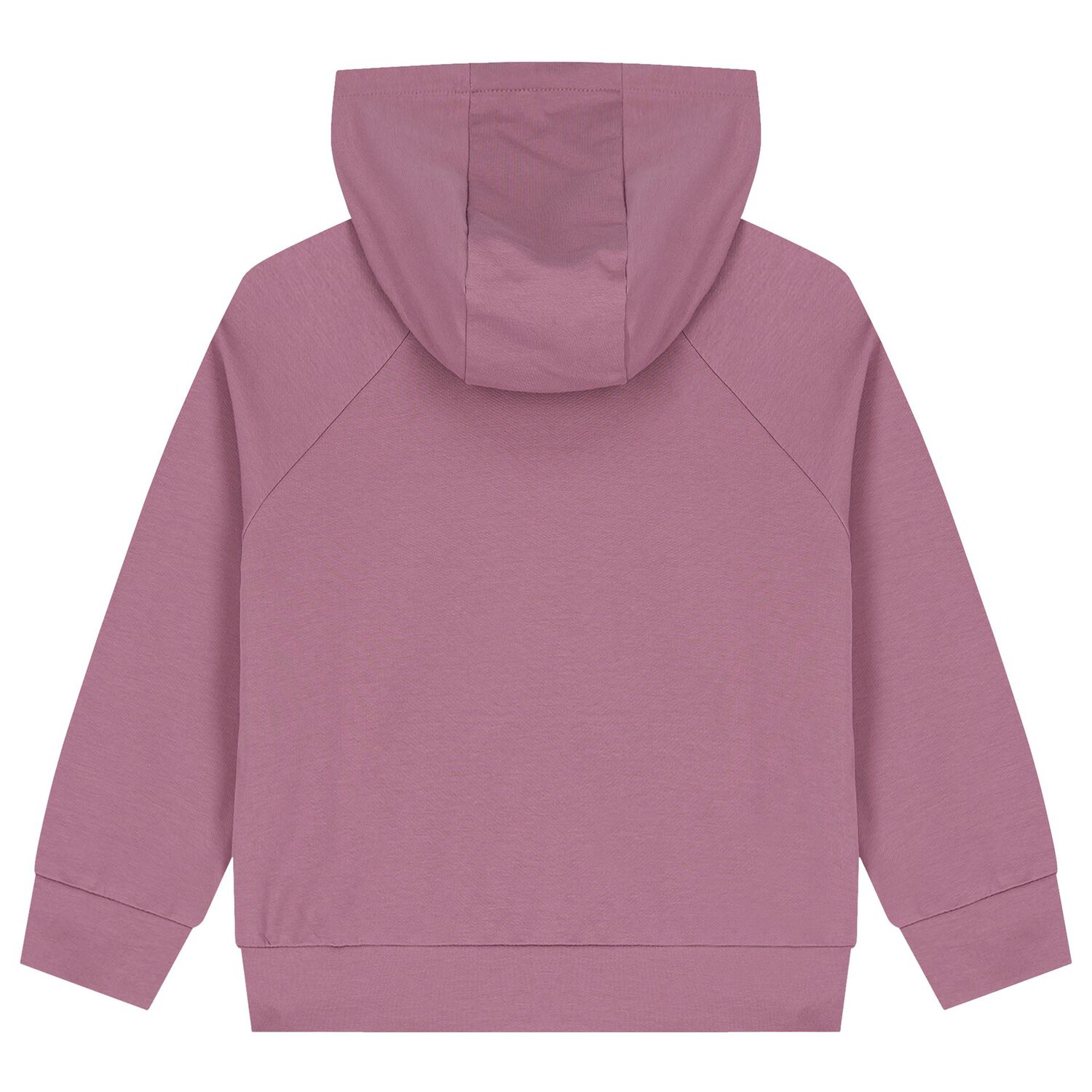 Girls Pink Logo Hooded Zip Up Top, 1, hi-res
