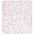 Baby Girls White & Pink Rose Renaissance Blanket, 1, hi-res