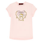 Girls Pink Logo T-Shirt, 1, hi-res