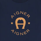 Boys Navy Logo T-Shirt, 1, hi-res