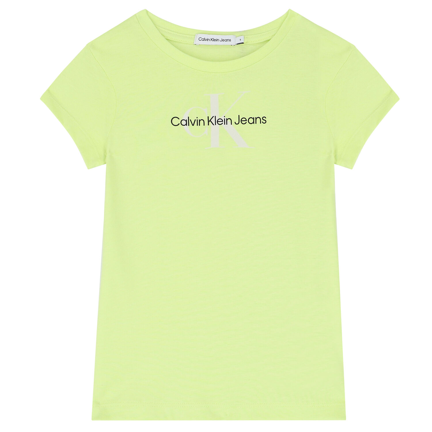 Girls Green Logo T-Shirt, 2, hi-res image number null