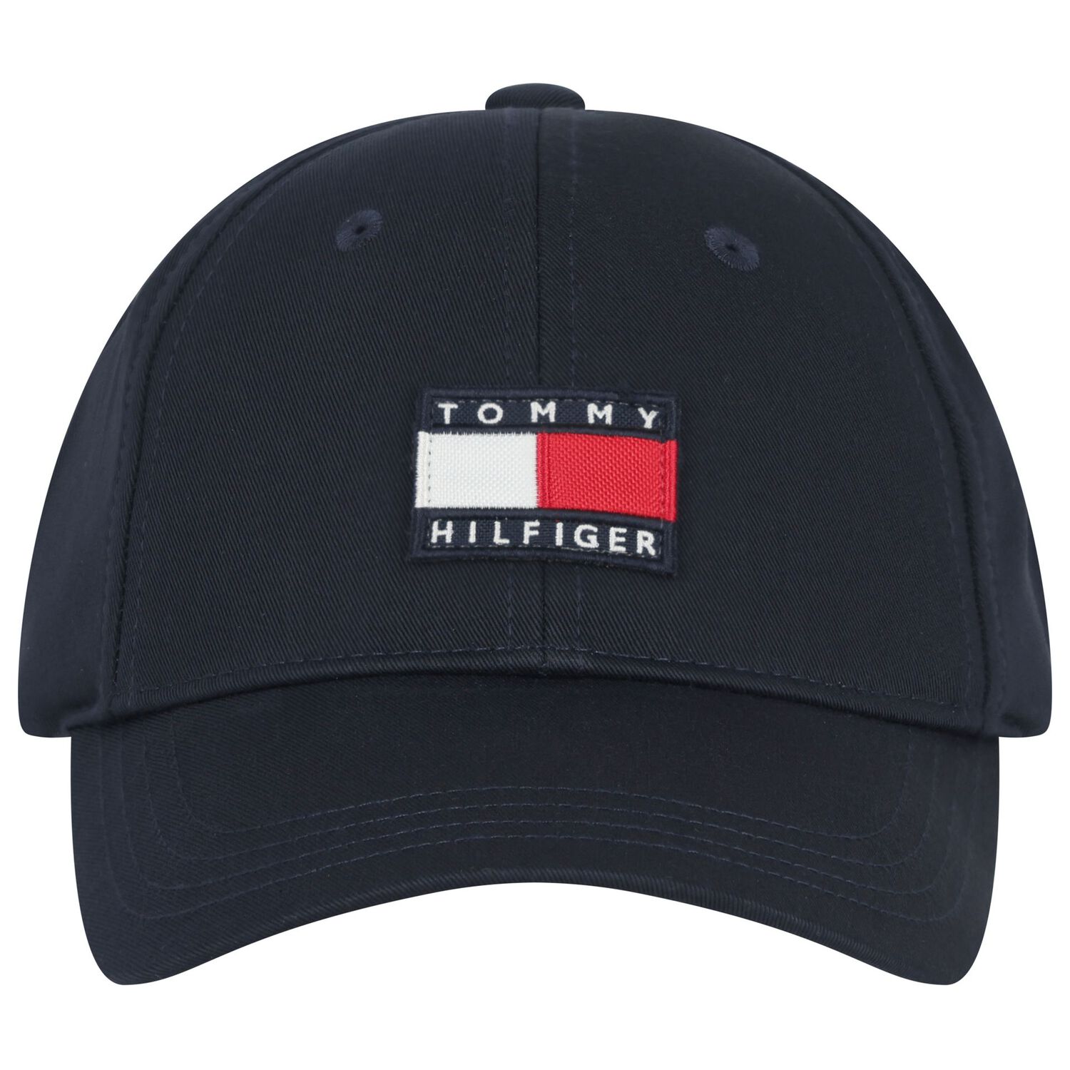 Boys Navy Blue Logo Cap, 1, hi-res