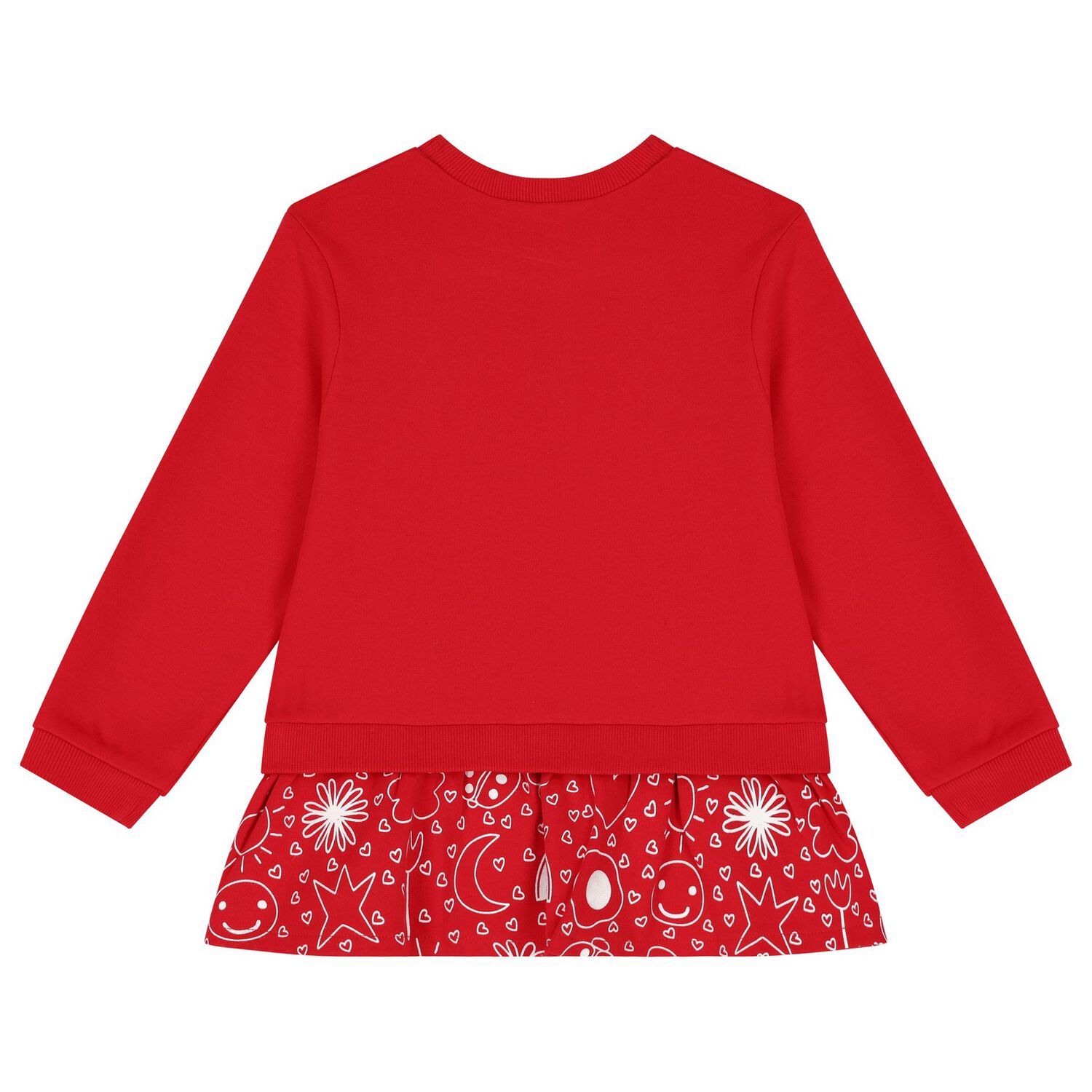 Girls Red Logo Leggings Set, 1, hi-res image number null