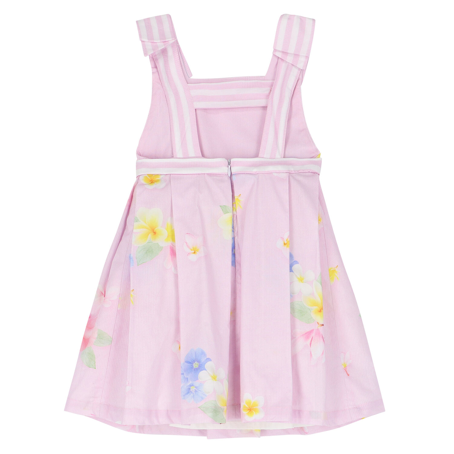 Girls Pink Floral Dress, 1, hi-res image number null