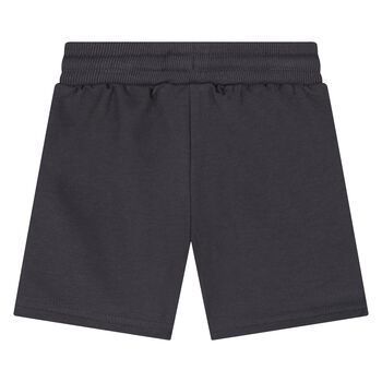 Younger Boys Grey Logo Shorts