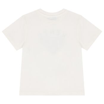 Boys White Logo T-Shirt