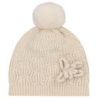 Younger Girls Ivory Knitted 3 Piece Set, 1, hi-res