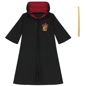 Girls Black Hermoine Costume