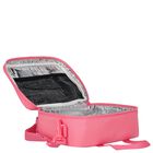 Girls Pink Canvas Logo Lunch Bag ( 28cm ), 2, hi-res