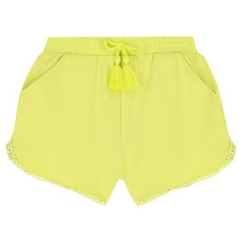 Girls Green Shorts