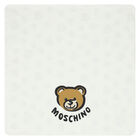 Ivory Teddy Bear Logo Baby Blanket, 1, hi-res