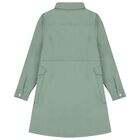 Girls Green Logo Dress, 1, hi-res