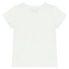 Girls White & Pink Top, 1, hi-res