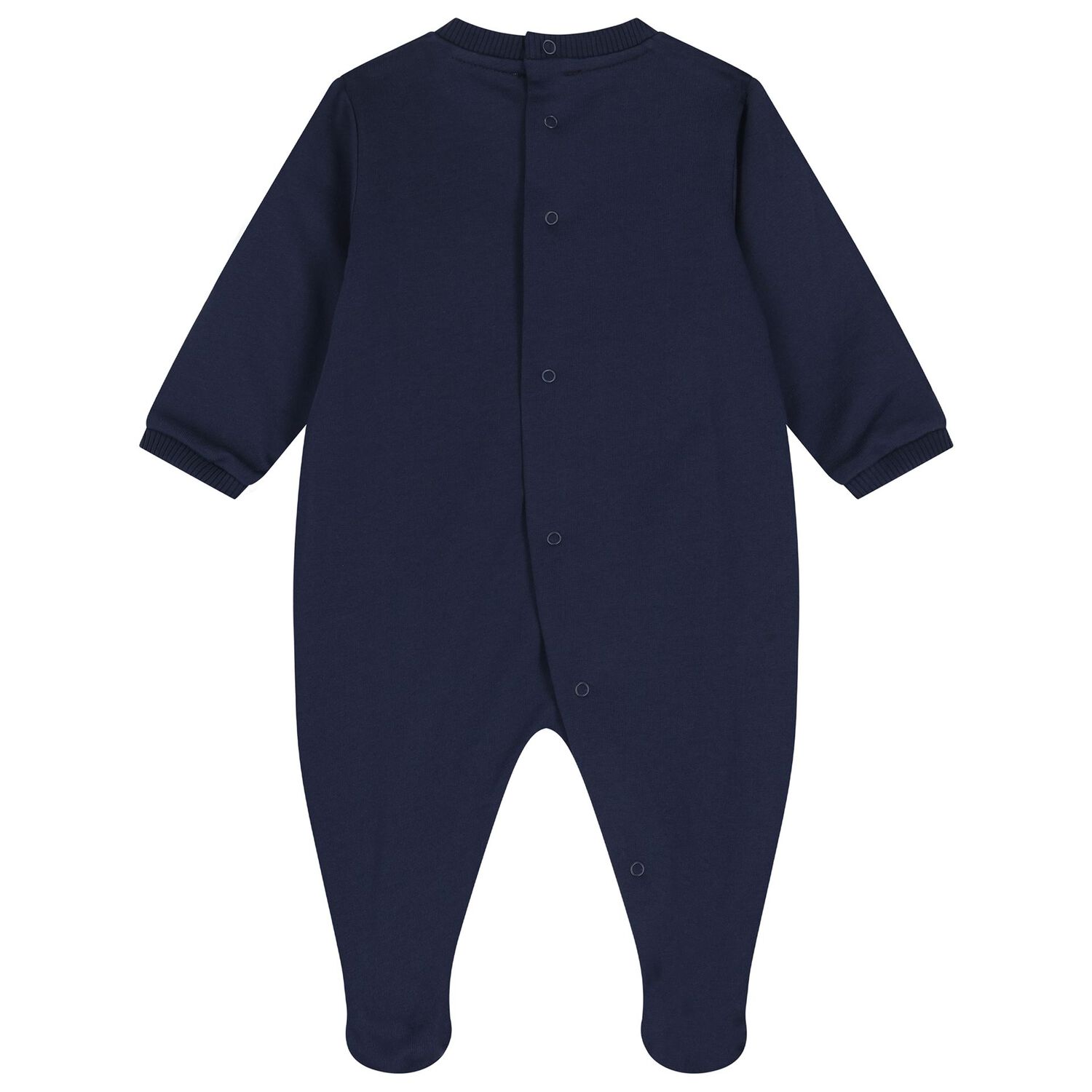 Navy Blue Teddy Bear Logo Babygrow Gift Set, 3, hi-res